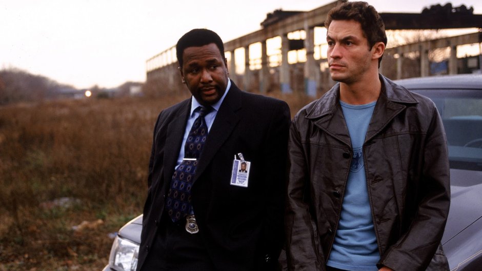 Dominic West i Wendell Pierce w serialu "Prawo ulicy"