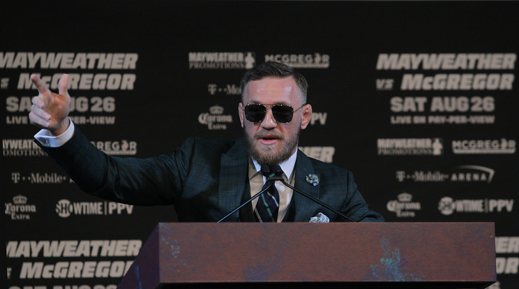 Conor McGregor havonta 170 millió forint körül keres /Fotó: AFP