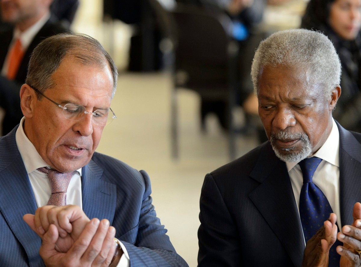 siergiej ławrow kofi annan