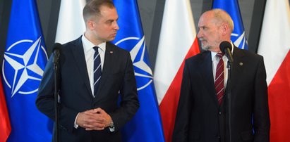 Jak zareagował Macierewicz po słowach Dudy?