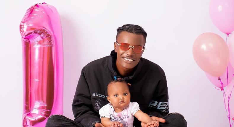 Tyler Mbaya aka Baha over the moon as he celebrates birthday with daughter Astra