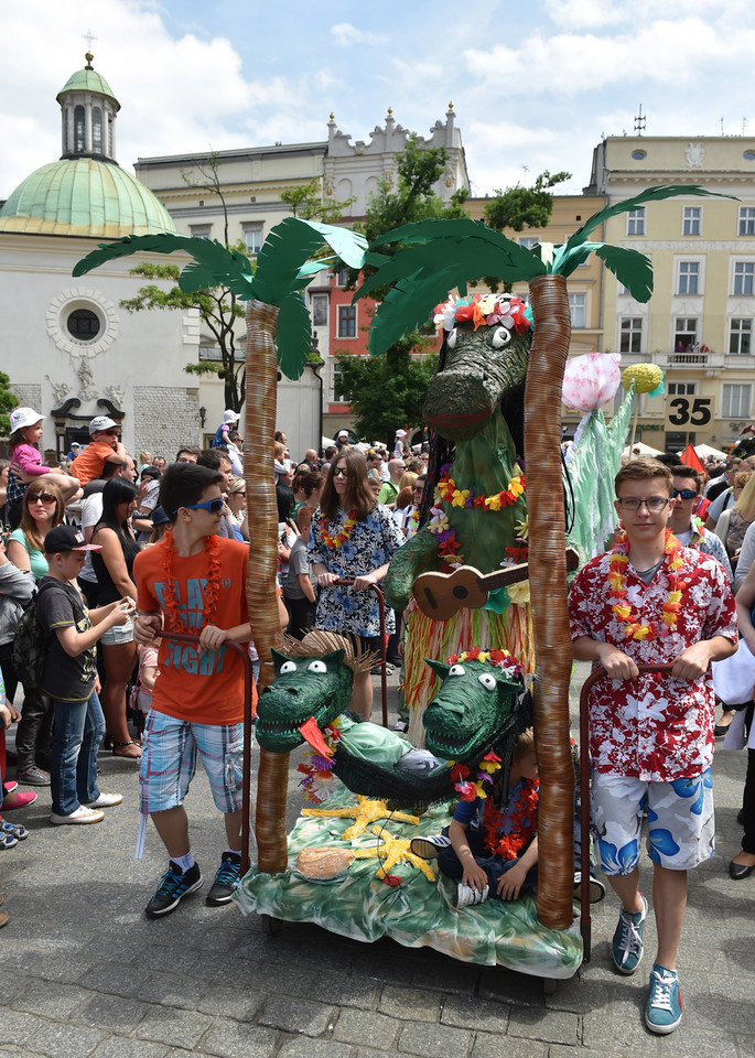 KRAKÓW 15. WIELKA PARADA SMOKÓW (parada smoków)