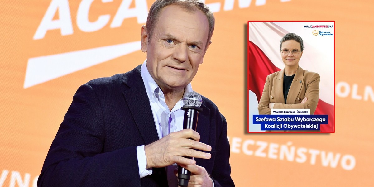 Tusk wskazał, kto będzie kierował sztabem PO.