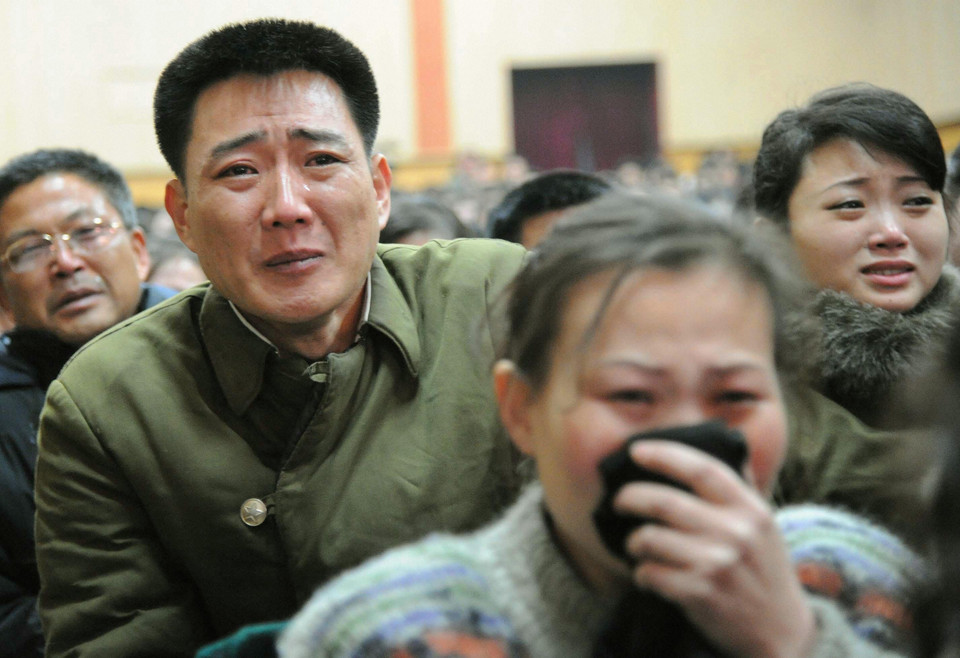 Histeria po śmierci Kim Dzong Ila