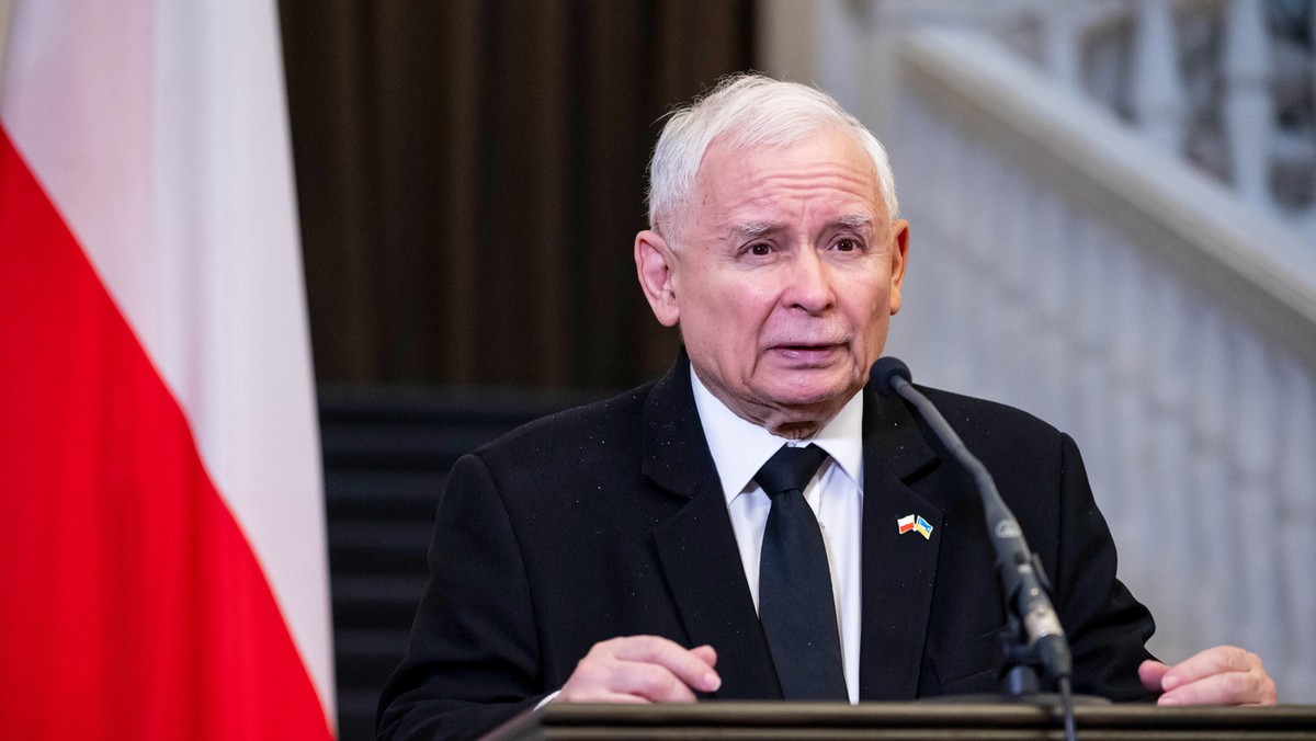 Prezes PiS Jarosław Kaczyński