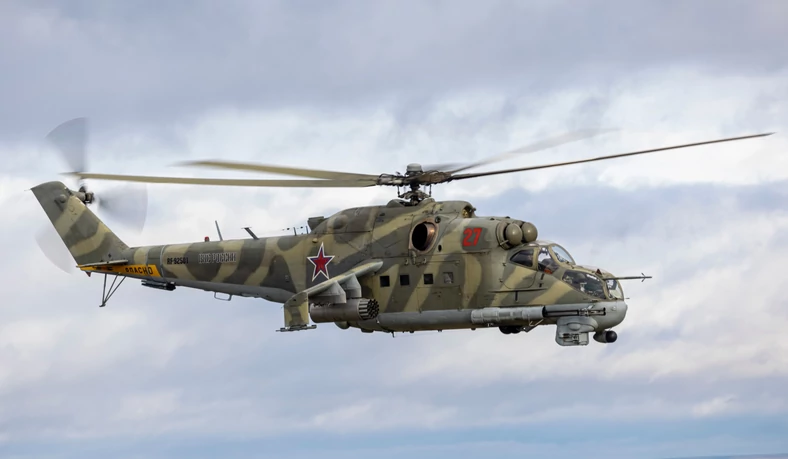 Mi-24 do dzisiaj służy w siłach Rosji