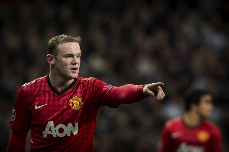 <b>7. Anglik Wayne Rooney z Manchester United</b> - w sezonie 2012/13 zarobi <b>18 mln euro</b>