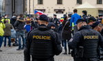 Mobilizacja policji przed meczem w Pradze! Zaangażowano wiele wydziałów