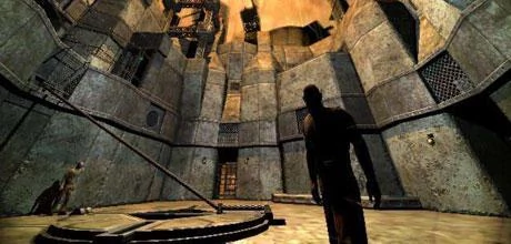 Screen z gry "Chronicles of Riddick: Ucieczka z Butcher Bay"