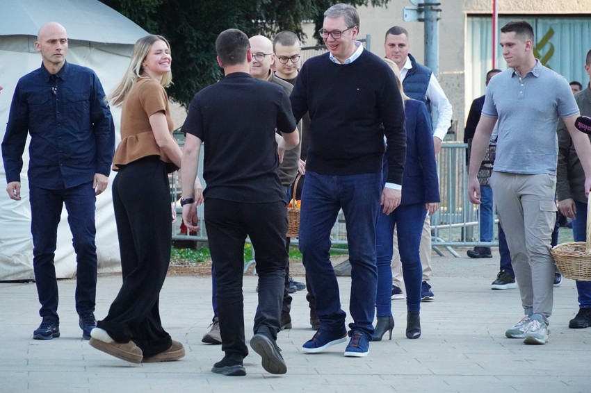 Aleksandar Vučić Veliki Petak