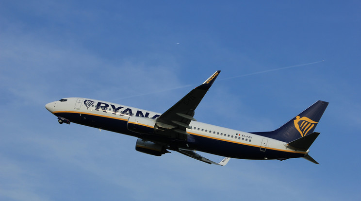 A Ryanairnek be kell fizetnie a 2020 áprilisában kiszabott 200 millió forintos fogyasztóvédelmi bírságot/ Fotó: Northfoto