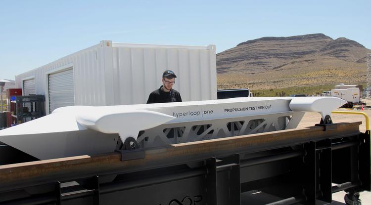 2016-os Hyperloop teszt