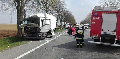 Dramat na drodze. Kierowca prawie stracił rękę!