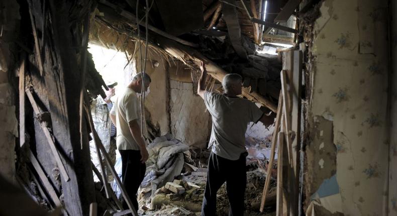 Shelling in eastern Ukraine kills four civilians, soldier