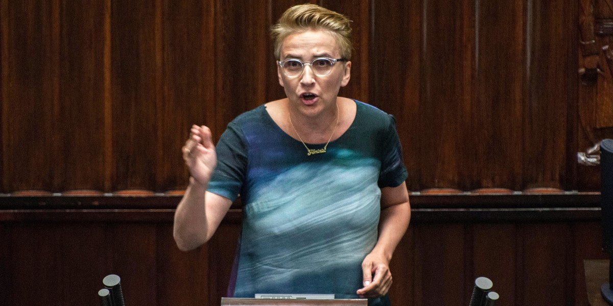 Posłanka Joanna Scheuring-Wielgus z Lewicy może stracić immunitet. 