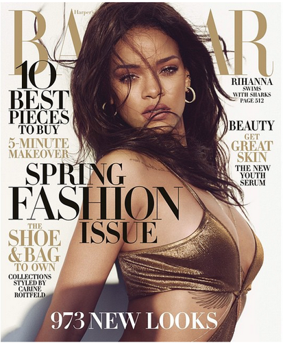 Rihanna w 'Harper's Bazaar'