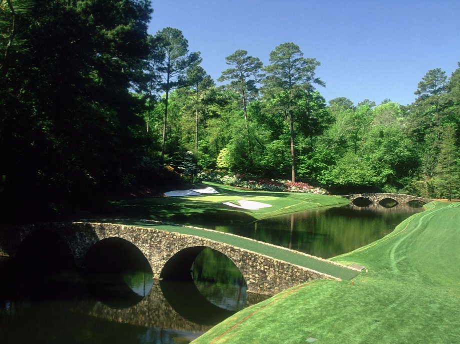 Augusta National Golf Club is home to the US Masters. Alister MacKenzie and Bobby Jones did the original routing, but since then the course has been altered by the likes of Perry Maxwell, Trent Jones, Jack Nicklaus, and Tom Fazio. In 2012, the exclusive course let in its first women members, Condoleezza Rice and Darla Moore.