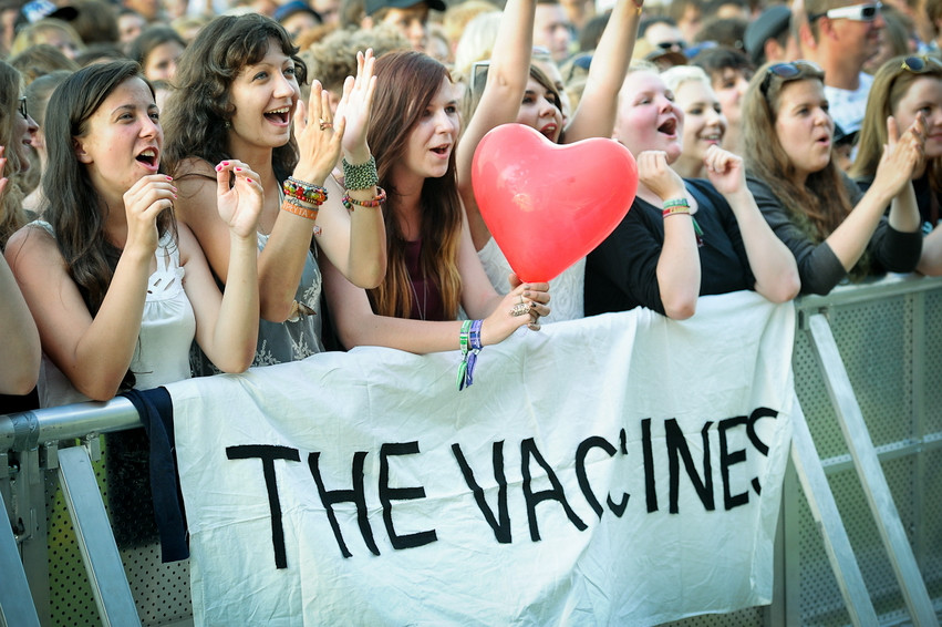 The Vaccines na Impact Festival 2012 (fot. Artur Rawicz/Onet)