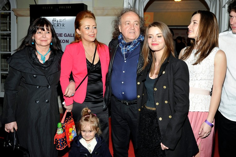 Józef Skrzek z rodziną