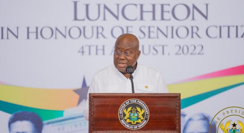 Akufo Addo: "We remain committed to changing Ghana's economy."