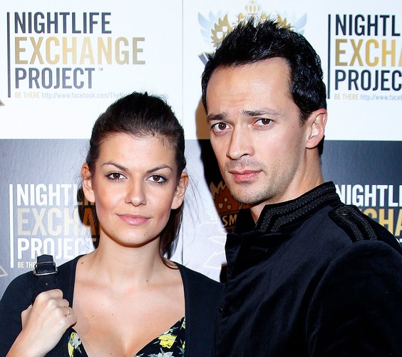 Rafał Cieszyński z żoną