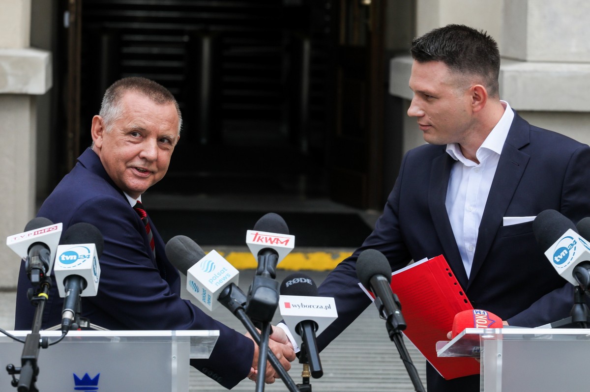 Marian Banaś, Sławomir Mentzen