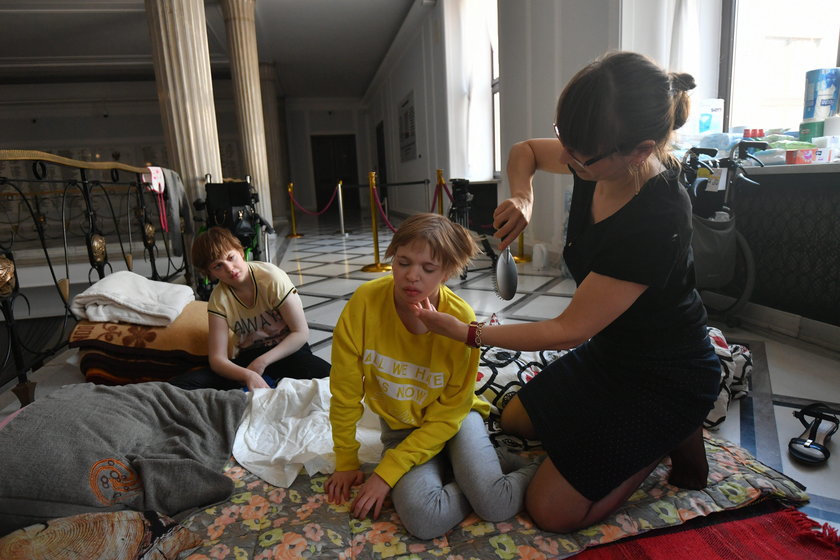 Rodzice niepełnosprawnych koczują w Sejmie