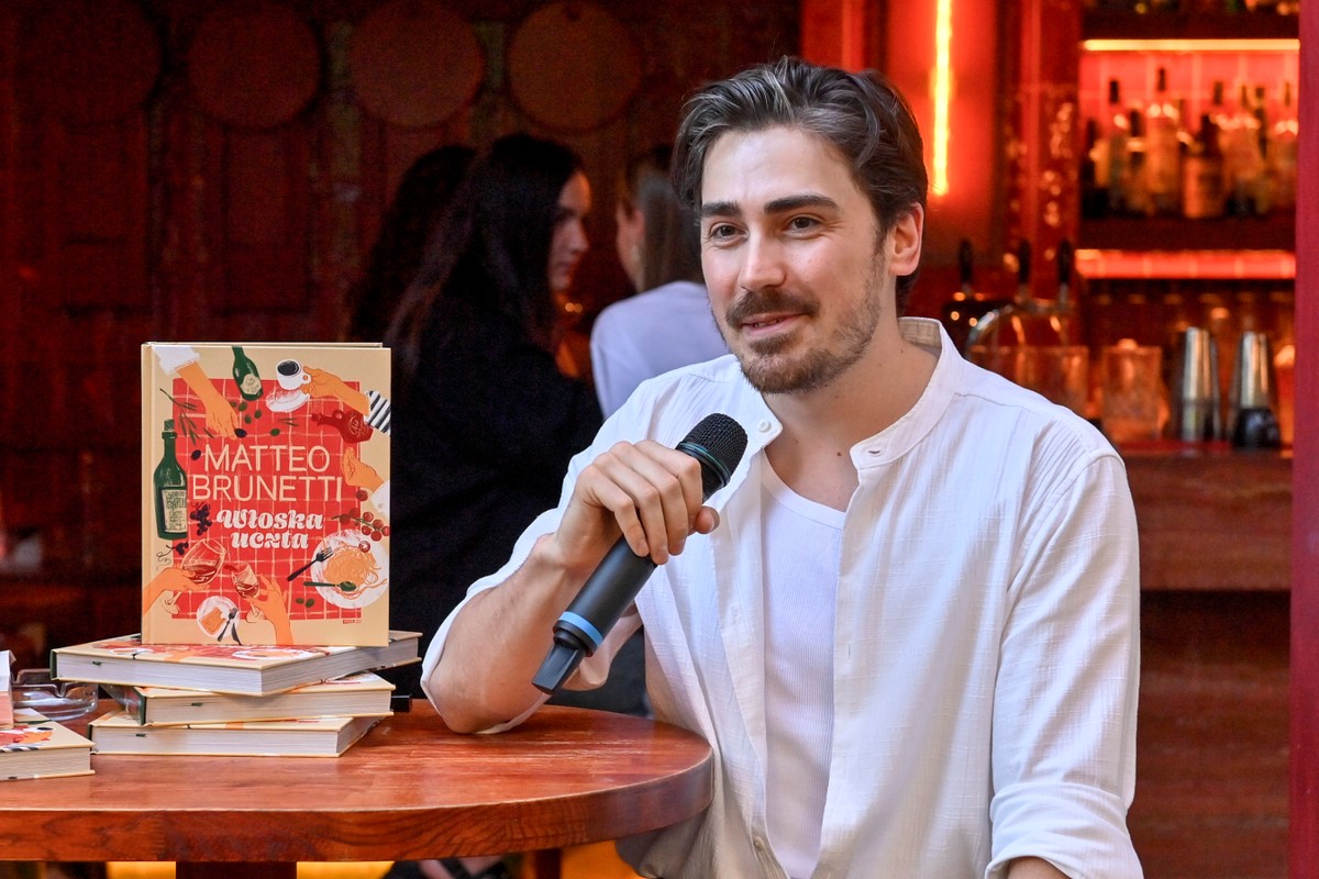 Matteo Brunetti właśnie wydał książkę pt. "Włoska uczta"
