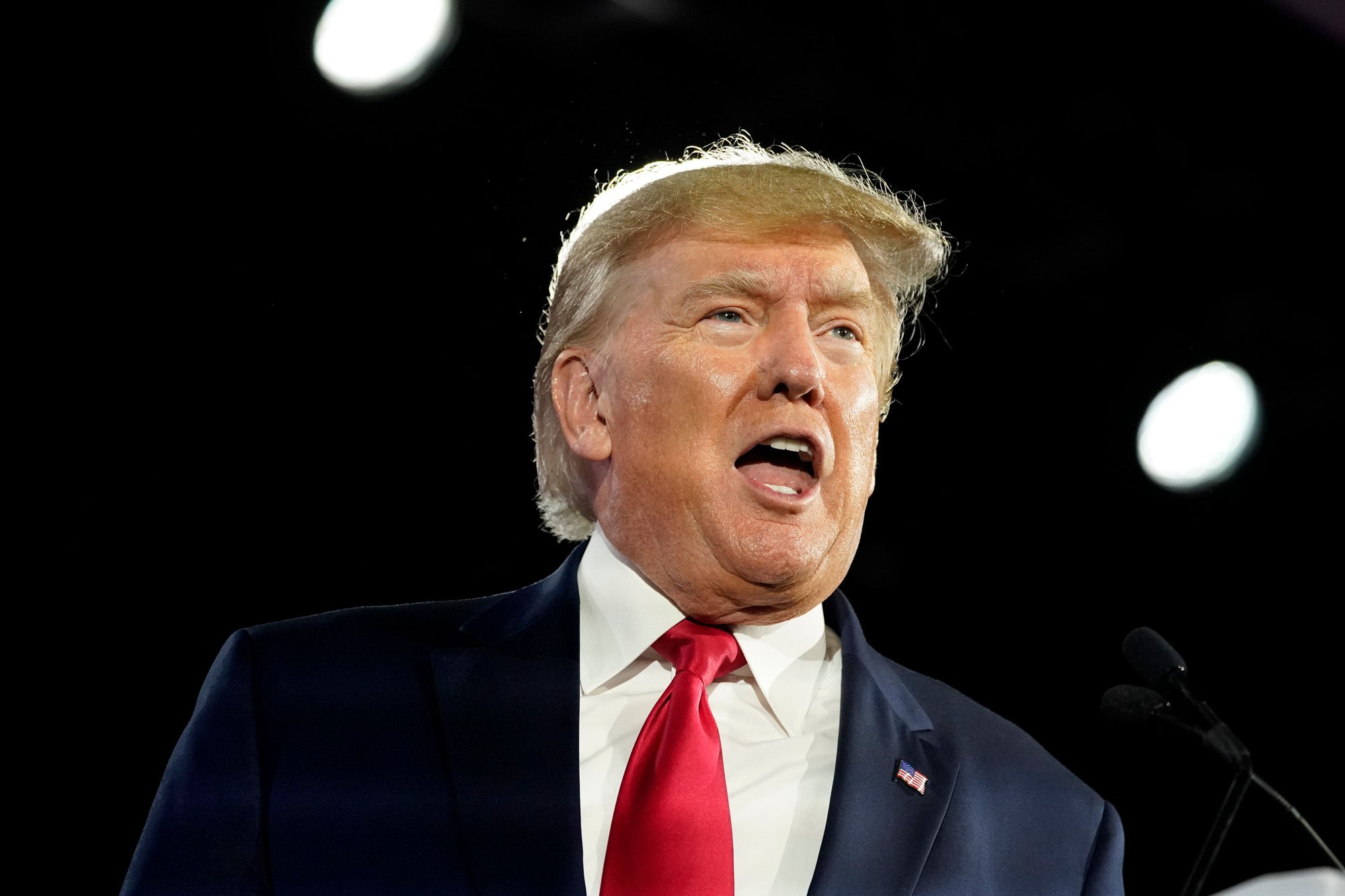 Bývalý prezident Spojených štátov, republikán Donald Trump.
