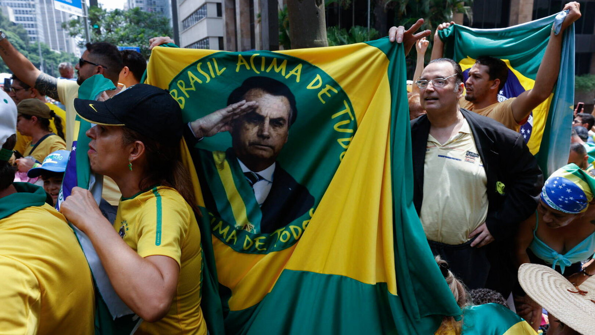 Ogromna manifestacja w Brazylii. Tłumy zwolenników Jaira Bolsonaro wyszły na ulicę