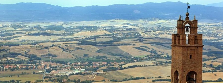 toskania włochy podróże city of Montalcino