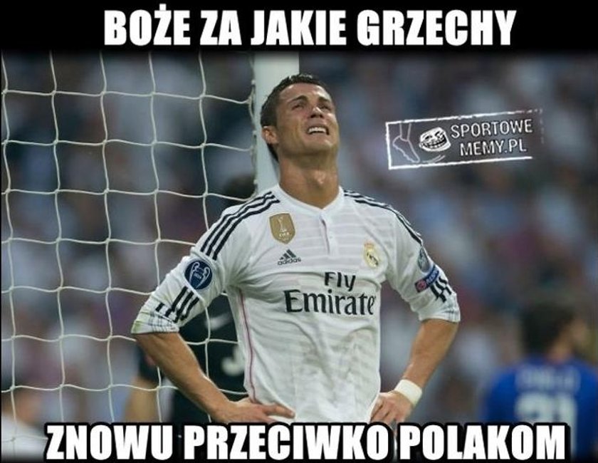 Cristiano Ronaldo boi się Pazdana. Zabawne memy po losowaniu grup Ligi Mistrzów