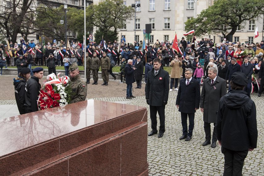 Katowice. Święto niepodległości 11 listopada 2017