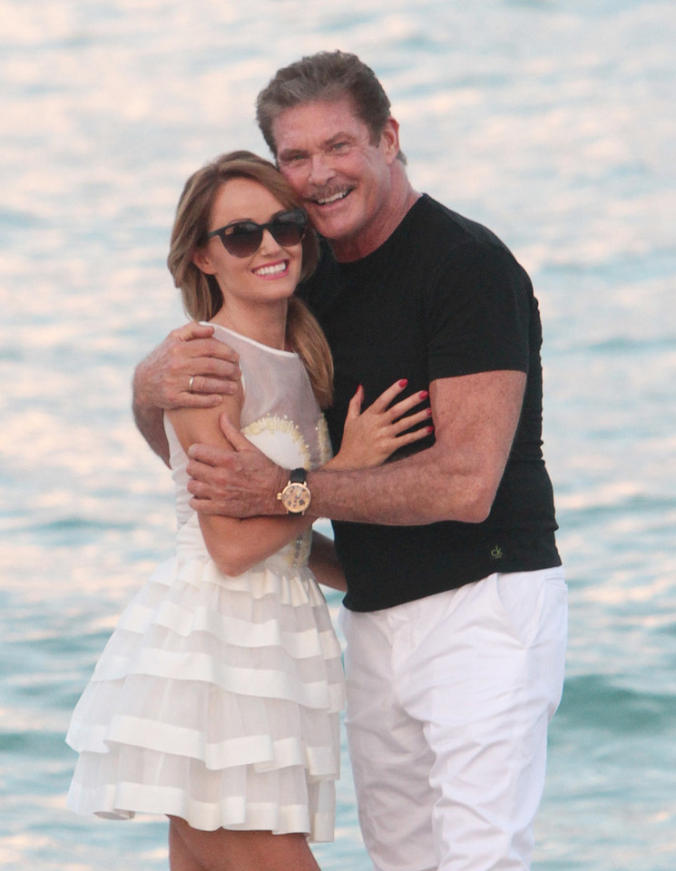 David Hasselhoff i Hayley Roberts wzięli ślub