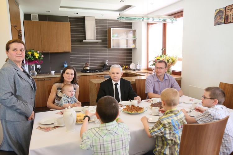 Spotkanie ze 'zwykłą rodziną'