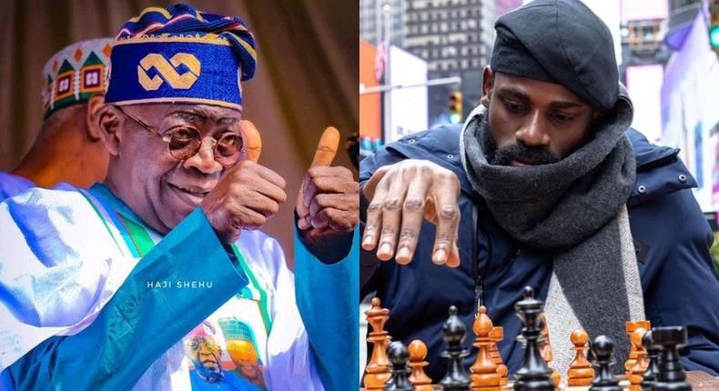 Tinubu celebrates Onakoya's ingenuity to set new Guinness World chess record