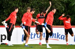 El. MŚ 2018: 17-letni bramkarze Legii trenują z kadrą Adama Nawałki