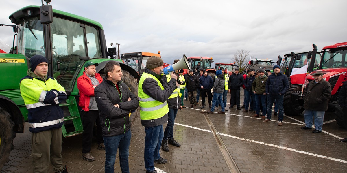 Protest rolników ma osiągnąć międzynarodową skalę.