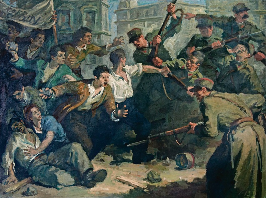 "Za mir, hleb i slobodu – 14. decembar" (1950)