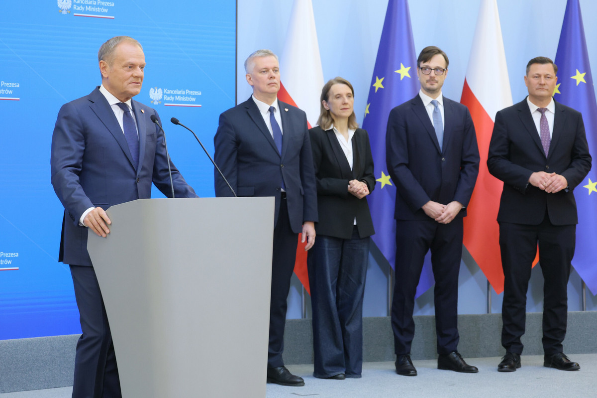 Donald Tusk ogłosił nowych ministrów