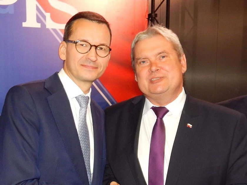 Maciej Gawin i Mateusz Morawiecki