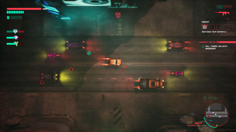 Glitchpunk - screenshot z wersji na PC