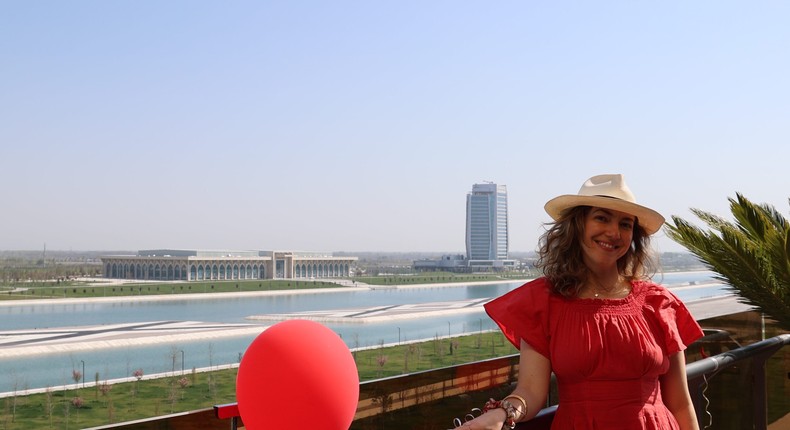 Erin Levi ignored an astrologer's warning and traveled to Uzbekistan to celebrate her 40th birthday.Erin Levi