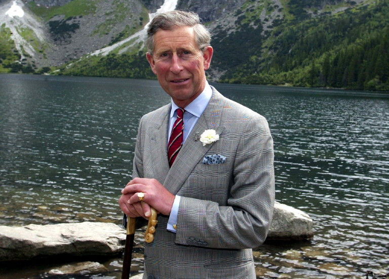 Karol III nad Morskim Okiem w czerwcu 2002 r.