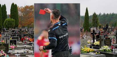 Zero świętości. Polski sędzia zaatakowany przez piłkarza na... cmentarzu. ""I co teraz, śmieciu je***y?"