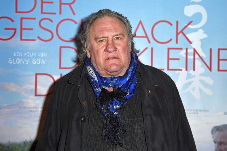 Francuski aktor Gerard Depardieu, 12 stycznia 2023 r.