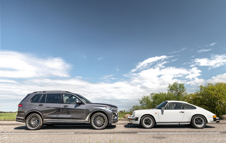 Alpina XB7 (2021) i Porsche 911 (SC z 1981 r./204 KM)