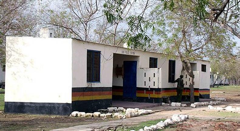 A police station in Kenya