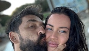 Ognjen Amidžić sa ženom