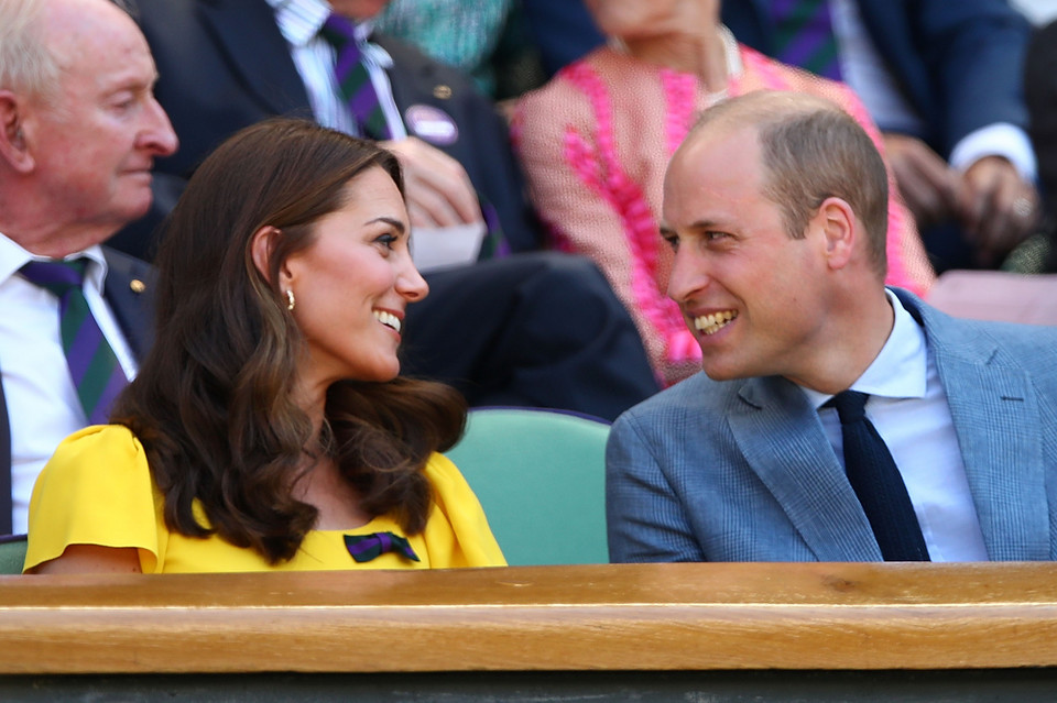 Księżna Kate na Wimbledonie w 2018 r.